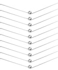10 Pack Stainless Steel Spring Clips For Recessed Light Fixtures With Torsion Mechanism Durable Metal Recessed Lighting Trim Clips