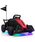 36V Kids Go Kart 600W Electric Drift Racing Kart For Outdoors Top Speed 10 MPH 9Ah Battery EVA Tires Drift And Sports Modes