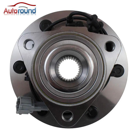 Front Wheel Hub Bearing Assembly For 2008 2012 Nissan Armada Titan And 2008 2010 Infiniti QX56 4X4 Ready 6 Lug With ABS 6.73 Inch Diameter
