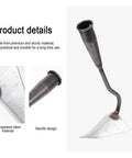 All Purpose Garden Hoe For Weeding And Planting Durable Digging And Soil Leveling Tool Lawn Dethatcher with steel head and handle