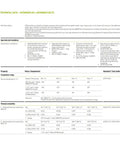 Technical data sheet for Black Pipe Insulation Closed Cell Foam Tubing specifications and performance details.