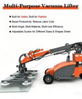 Heavy Duty Electric Vacuum Glass Lifter With Slick Suction Cups For Rock Solid Window Installation and Pro Grade Construction, adjusting glass panels.