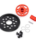 Steel Spur Gear Set 63T 64T 66T 71T Beefed Up High Speed Gear Set For TT02 Series One Tenth Scale RC Cars accessories