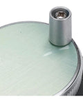 Close-up of Hand Wheel Encoder Kit 5V Manual Pulse Generator for CNC Machines, featuring thin metal gear and smooth rotation.