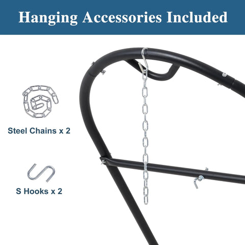 Universal Steel Outdoor Hammock Stand For All Styles Heavy Duty Weather Resistant Frame accessories
