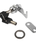 Five Eighth Inch Tubular Cam Lock Keyed Alike Zinc Alloy Lock with keys and hardware