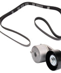 Heavy Duty Serpentine Drive Belt Tensioner Kit For Chevy Colorado GMC Canyon Hummer H3 H3T And Isuzu i-Series Fits 2004-2012 with belt