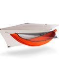 Mantis Ultralight Hammock With Mosquito Net And Storage Bag For All Seasons in Ember Orange, Levitas 20D Nylon Ripstop