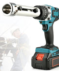 Smooth Adjustable Electric Wire Stripper 18V Battery Powered Cable Peeler with soft grip for precise cable insulation stripping.