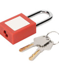 38mm Shackle Safety Padlock Lockout Tagout Lock With PVC Bag For Industrial Electrical Equipment LOTO Lock