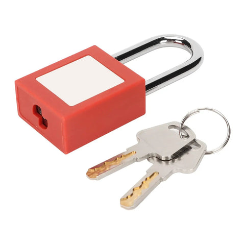 38mm Shackle Safety Padlock Lockout Tagout Lock With PVC Bag For Industrial Electrical Equipment LOTO Lock