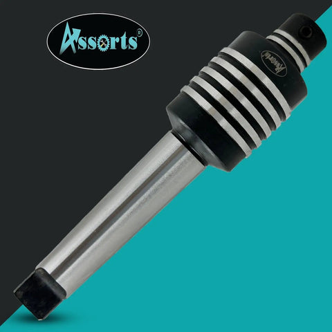 MT3 Teng Style Rotary Broach Holder with square end, pro-grade precision tool for CNC and lathe