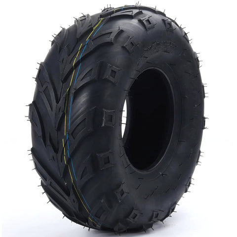 Wear-Resistant 145/70-6 ATV Tire For Quad Go-Kart And Mini Bike Tubeless 4PR Tough-As-Nails Heavy-Duty Traction, DOT-Certified