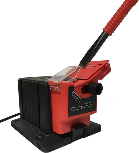 All In One Sharpening Station For Knives, Chisels And High Speed Steel Drill Bits Electric Multitask Sharpener with chisel in module