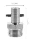 Built Tough Hydraulic Grease Gun Needle Fitting Stainless Steel 3 Piece Set Zerk Nipples Compatible With Trucks And Heavy Machinery High Pressure Performance Effortless Install Easy Grip Quick Change Parts To Save Time On Work. 3cm stainless steel fitting