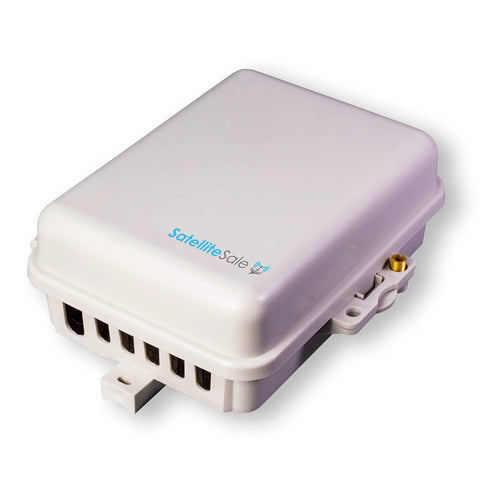 Rugged Weatherproof Junction Box Beefy Built To Last For Outdoor Wiring 9x6x3 Inch Heavy Duty Enclosure Made From UV Rated Thermoplastic Alloy
