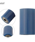 Detail view of Heavy Duty Rubber Roller Accessory For Automatic Edge Banding Machines and Woodworking Glue Pots, 58mm diameter.