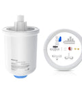 Sturdy Small Water Pressure Tank Ideal For Tankless Reverse Osmosis Systems And Fridges features white mini design and fittings.