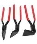 Beefy Heavy Duty Metal Bending Pliers Hand Seamer with three jaw sizes for precise bending of sheet metal in automotive and HVAC projects