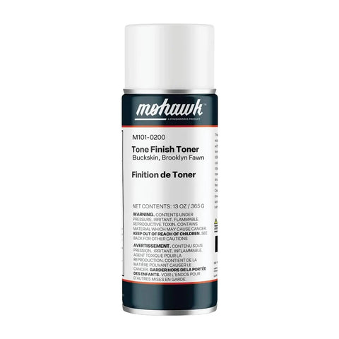Badass Wood Repair Combo With Buckskin Toner And Clear Satin Spray for seamless fixes in 13 oz aerosol can.