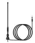Waterproof All Weather Marine AM FM Antenna For Golf Cart ATV UTV RV Boat Truck Tractor Yacht Pontoon With Mounting Base Flexible Mast
