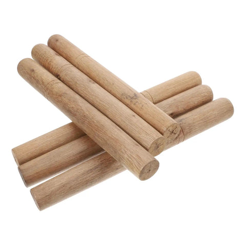 Six Pack Hardwood Tool Handles Replacement Grips For Shovel Hoe Sickle Axe And Hammer Ergonomic Comfort Grip For Easy Use In Farming And Gardening Multitool Upgrade.