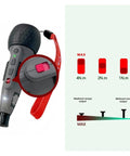 Tecjhjz Mini Electric Screwdriver Digital Torque Control With Led Light Rechargeable Lithium Battery For Home Repair showing torque settings on the handle.