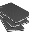 Sleek 2.5 Inch External Hard Drive Case With Usb 3.0 Sata Dock stacked view, showcasing portable ABS shell design.