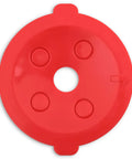 Red filter cap from Reusable Keurig K Cup Pods For Rich Flavor And Easy Brew Works With 1.0 2.0 And K Supreme Multi Stream Eco Friendly K Cup Alternative Save Cash Made In USA Includes Six Pods And 180 Filters
