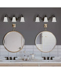 Three Light Bath Vanity Light From Wander Collection In Venetian Bronze Finish Dope Transitional Style Victorian Inspired Bathroom Lighting Damp Rated Bronze Dark Tone For Classic Modern Bathrooms above mirror