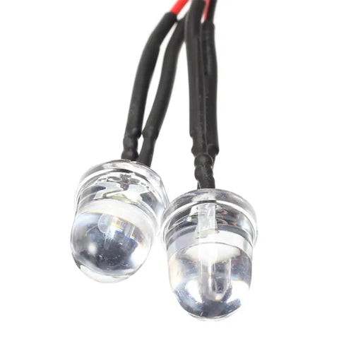 Close-up of LEDs from Bright RC Light Strips Kit For Racing Cheetah EA1034 1 To 10 Brushless RC Car Realistic Roof Lighting System