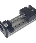 Nifty SFU1204 Sliding Stage Kit With MGR12 Coupling Travel 500mm Smooth Precision Linear Guide System side view showing ball screw and mounts.