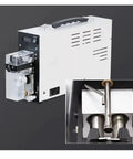 Heavy Duty Electric Wire Stripper Machine For Fast Cable Prepping showing rear view, clear casing, and controls for efficient wire processing.