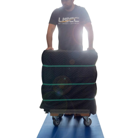 Rock Solid Carpeted Moving Dolly 18 X 30 Inches Built Around A Heavy Duty Hardwood Frame With Four Easy Roll Rubber Swivel Casters For No Sweat Furniture Hauling Up To One Thousand Pounds