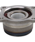 Wheel Hub Bearing Module Rear For Nissan Frontier Xterra And Equator 2005 To 2019, front view of metal assembly