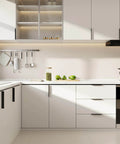 Matte Black 5 Inch Cabinet Pulls For Cabinets And Kitchens 10 Pack Aluminum Finger And Edge Pulls For Easy Install On Cabinet Doors