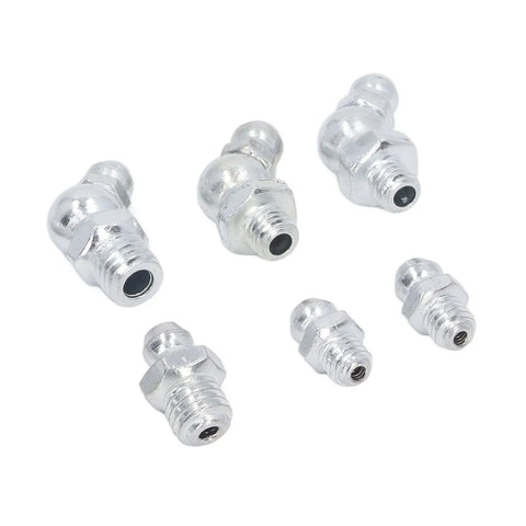 Premium High Quality 130 PCS SAE Zerk Fitting Assortment Kit With 12 Types Hydraulic Grease Nipple Set For Daily Machinery Maintenance And Tough Equipment Repair Jobs To Nail It Fast With Zero Hassle On All Your Shop Tools And Gear Needs, metal fittings