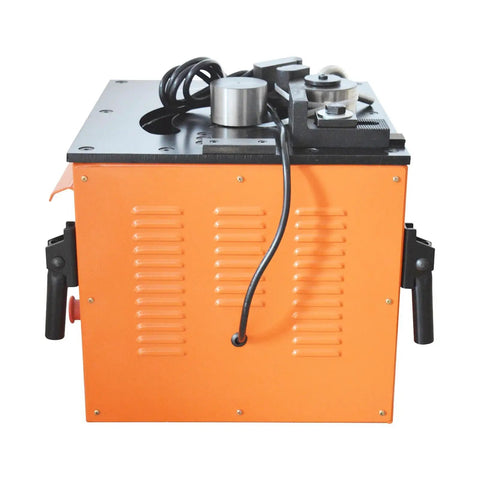 Built Tough Electric Rebar Bender Crushes 6 To 25 Millimeter Steel Bars With Ridiculously Fast 0 To 180 Degree Adjustments, 110 Volt setup.