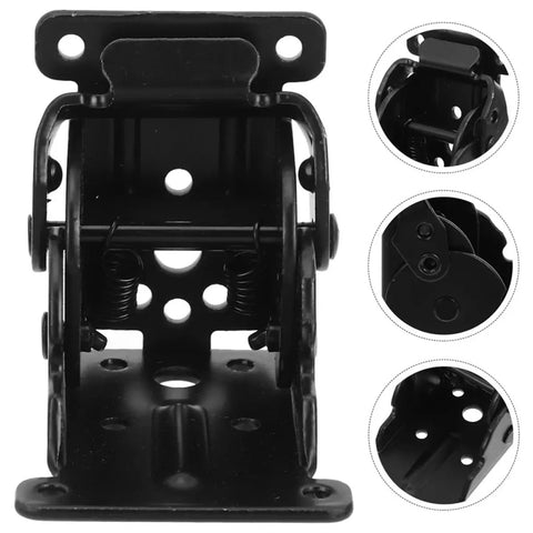 Heavy Duty Folding Table Hinge With 90 Degree Self Locking Mechanism Iron Hidden Folding Table Leg Bracket details