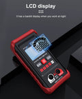 Smart Automatic Digital Multimeter 2000 Count With Non Contact Voltage Tester featuring backlit LCD display for clear nighttime use