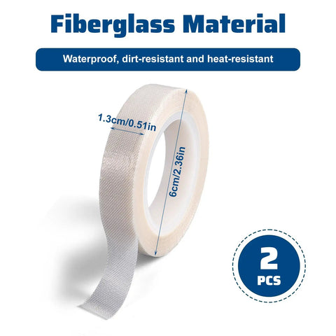 Soft LED Diffuser Tape For Light Strips Half Inch Wide By 33 Feet Two Pack, fiberglss roll, 2 pcs