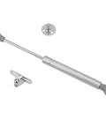 Damn Solid 10 Pack 100N Gas Struts Smooth Pneumatic Cabinet Door Lift Supports Soft Close Hydraulic Hinges with mount kits.