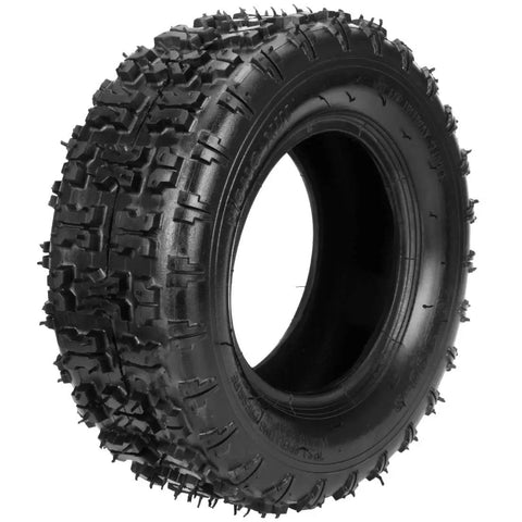 13x5.00-6 Go Kart Tires with Inner Tubes 2 Pack for Razor Dirt Quad and ATVs, black rubber tire with deep treads