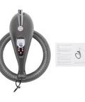 950W Multifunctional Hair Treatment Machine with 360 Degree Rotating Heating Ring Wall Mount Orbiting System in grey