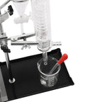 Close-up of 500Ml Glass Distillation Kit With Steam Distillation Setup For Essential Oil Extraction Lab Glassware Set