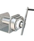 Stainless Steel Hand Winch With Two Way Self Locking Manual Crank And 360 Degree Rotatable Handle Heavy Duty Workhorse