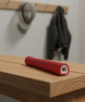 Lightweight Rubber Fencing Handle With Non Slip Ergonomic Grip For Beginners Training on wooden bench