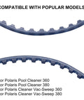 Upgraded 360 380 Pool Cleaner Belt Replacement Kit Fits Polaris 360 And Polaris 380 Robotic Cleaners with belt detail