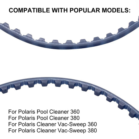 Upgraded 360 380 Pool Cleaner Belt Replacement Kit Fits Polaris 360 And Polaris 380 Robotic Cleaners with belt detail