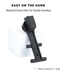 3D printed iRobot charging part made with Fibreheart PPA CF Core Black 25 Percent Carbon Fiber Core Concentrated 3D Printer Filament, black